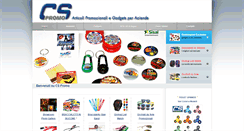 Desktop Screenshot of cspromosrl.it